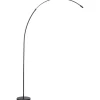LED Bogenlampe, 170 cm, 1300 lm, 3000-6500 K, dimmbar, CCT, schwarz
