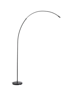 LED Bogenlampe, 170 cm, 1300 lm, 3000-6500 K, dimmbar, CCT, schwarz