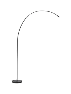 LED Bogenlampe, 170 cm, 1300 lm, 3000-6500 K, dimmbar, CCT, schwarz