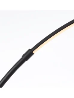 LED Bogenlampe, 170 cm, 1300 lm, 3000-6500 K, dimmbar, CCT, schwarz
