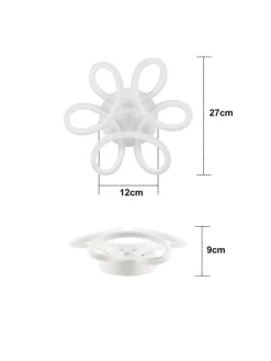 Led Deckenleuchte in Weiß 26W Modern 3000K Warmweiß Kreatives L 26cm