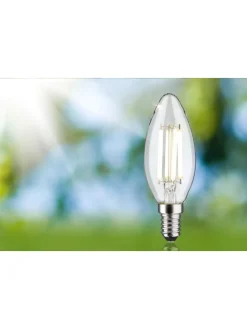 LED Eco-Line Kerze E14 840lm 4W 4000K klar 230V A