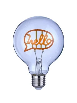 LED Glühlampe BRIGHT LIGHT Hello in Pink