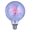 LED Glühlampe BRIGHT LIGHT Hello in Pink
