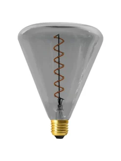 LED Leuchtmittel "DILLY" in grau - (L)14.5 cm x (B)14.5 cm x (H)19 cm - EEK G