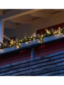 LED Lichterkette auf Kunststoffrad 500LED 8Modi L: 50m Außen