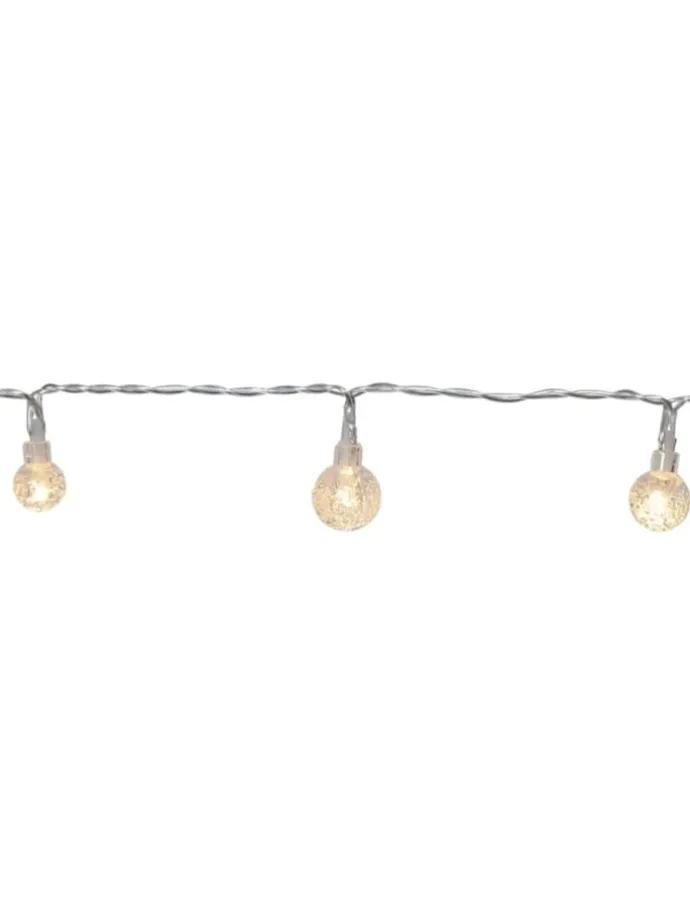 LED Lichterkette BERRY 50 LED Kugeln L: 5m in transparent
