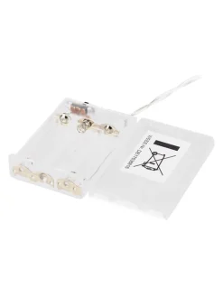 LED Lichterkette in Weiß/Grau/Braun (L)160 cm