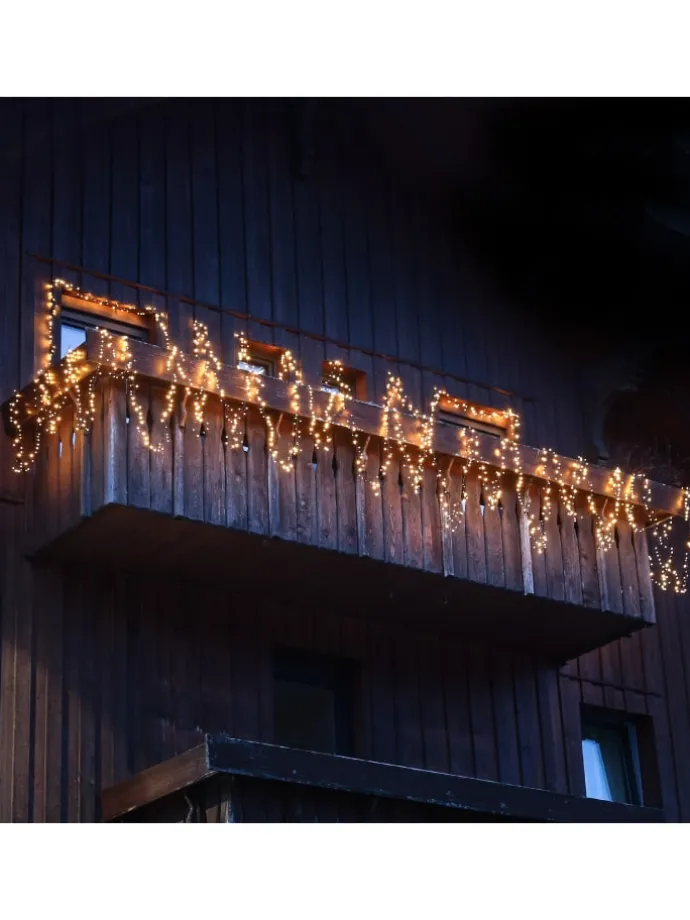 LED Lichterkette Weihnachtslichterkette für Bäume bis 4,5m L: 34m