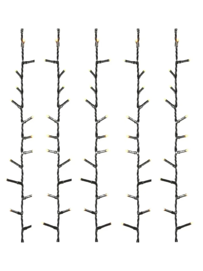 LED Lichterkette Weihnachtslichterkette für Bäume bis 4,5m L: 45m