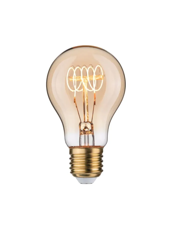 LED Rustic Shine AGL E27 300lm 4,2W 1800K W 3-step-dim gold 230V