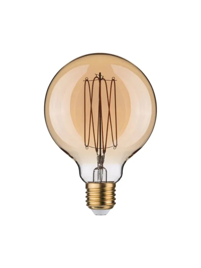 LED Rustic Shine G95 E27 300lm 4,2W 1800K I 3-step-dim gold 230V