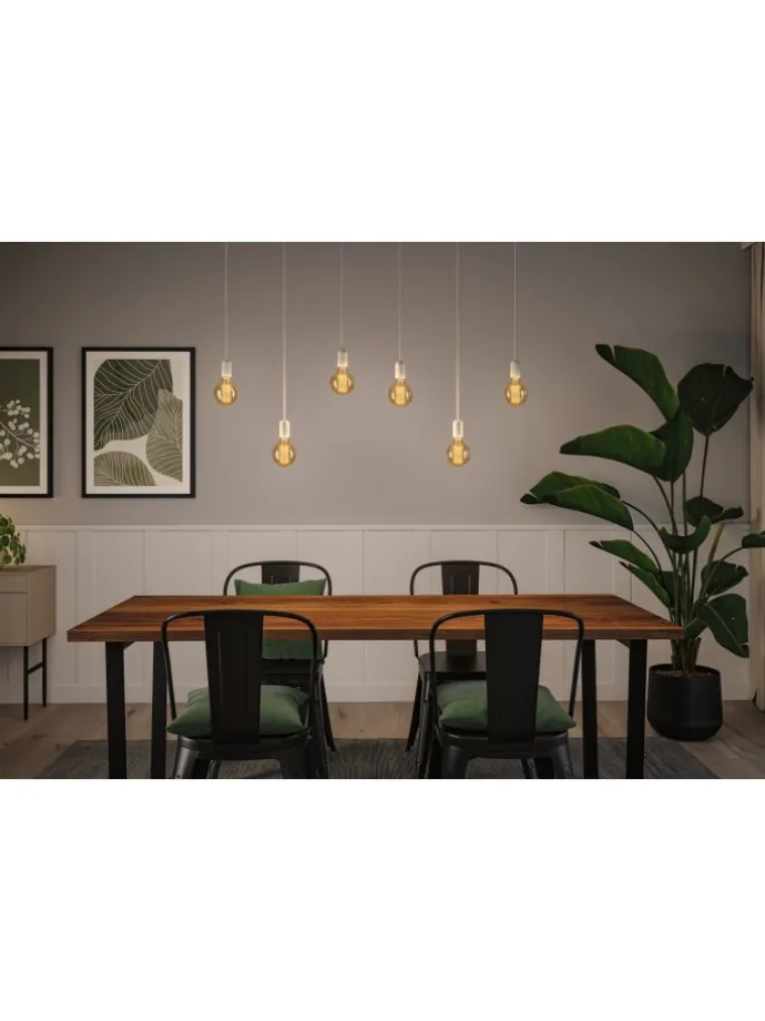 LED Rustic Shine G95 E27 300lm 4,2W 1800K I 3-step-dim gold 230V