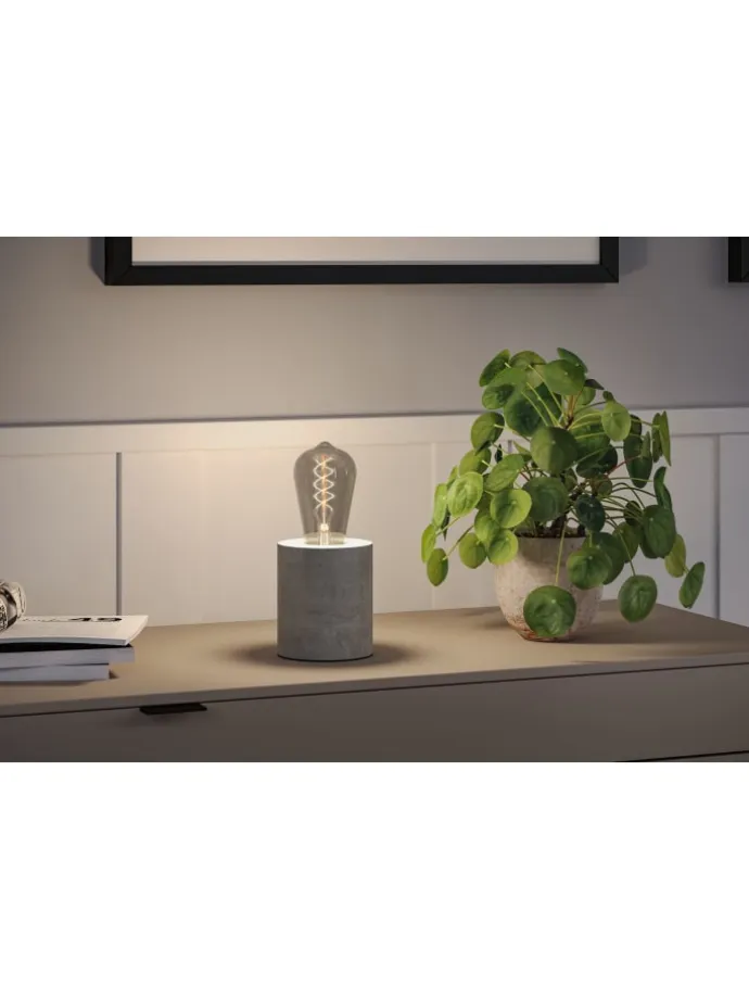 LED Rustic Shine ST64 E27 170lm 4,2W 1800K S 3-step-dim smoke 230V