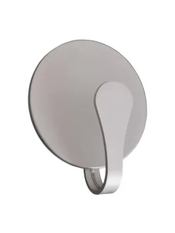 LED Wandleuchte "STAN" in silber - (L)16 cm x (B)8 cm x (H)19 cm - EEK E