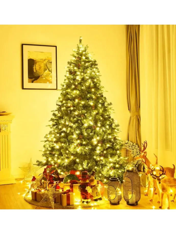 LED Weihnachtsbaum künstlich in Grün