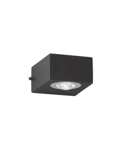 LED-Außenleuchte "Helsinki" in Schwarz - (B)8 x (H)5 cm