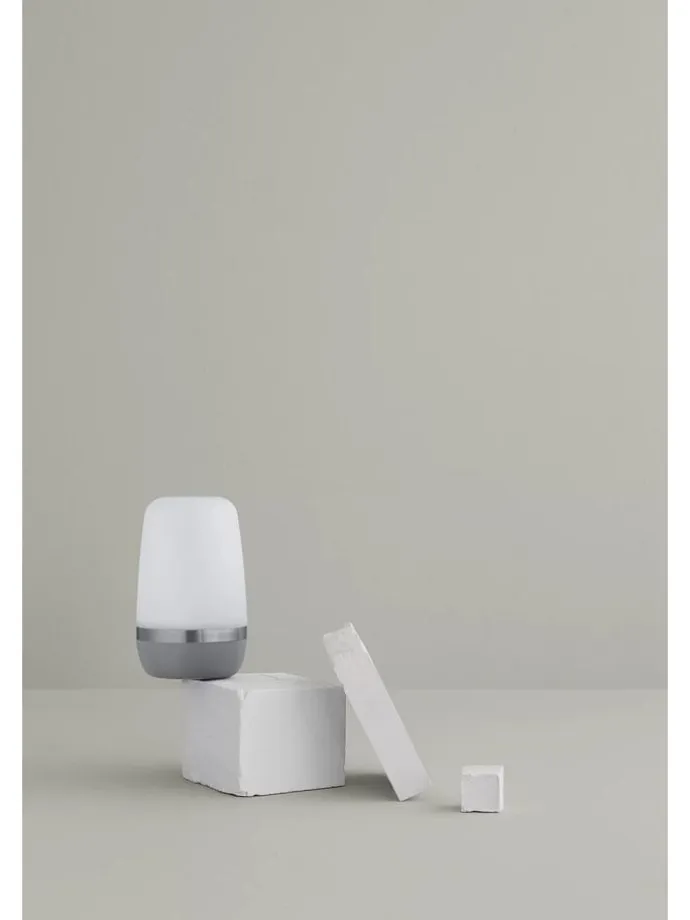 LED-Außenleuchte "Spirit" in Grau - (H)24 cm