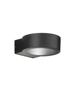 LED-Außenleuchte "Torres" in Schwarz - (B)12,5 x (H)4,5 cm