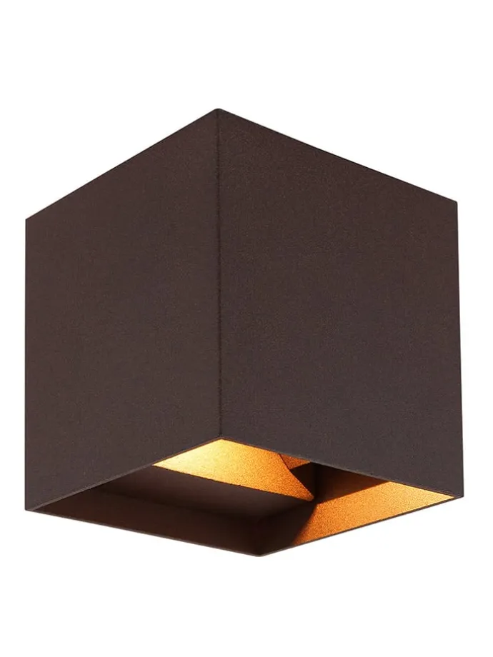 LED-Außenleuchte "Veronika" in Schwarz - (B)10 x (H)10 cm