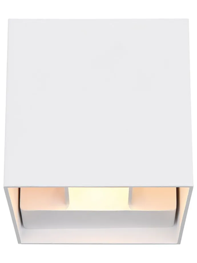 LED-Außenleuchte "Veronika" in Weiß - (B)10 x (H)10 x (T)10 cm