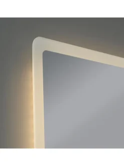 LED-Badezimmerspiegel Racale in Weiß (H)70cm (B)100cm