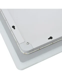 LED-Badezimmerspiegel Racale in Weiß (H)70cm (B)100cm