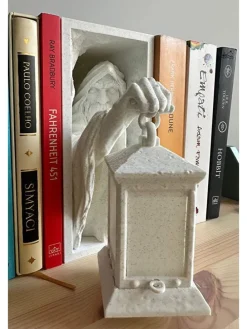 LED-Buchstütze in Weiß - (B)15 x (H)21 cm