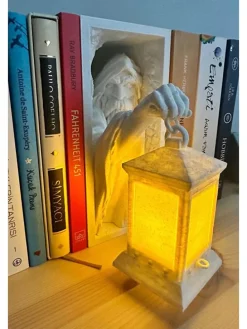 LED-Buchstütze in Weiß - (B)15 x (H)21 cm