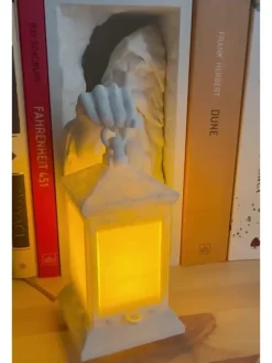 LED-Buchstütze in Weiß - (B)15 x (H)21 cm