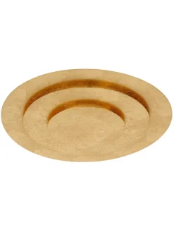 LED-Deckenleuchte "Heda" in Gold - (H)4,7 x Ø 35 cm