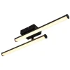 LED-Deckenleuchte "Kirina" in Schwarz - (B)50 x (H)8,4 x (T)7 cm