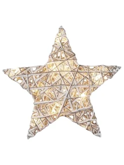 LED-Dekoanhänger in Weiß - Ø 30 cm