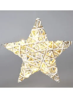 LED-Dekoanhänger in Weiß - Ø 30 cm