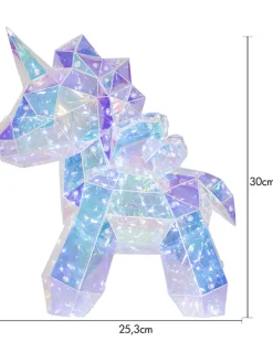 LED-Dekofigur "Magic" in Weiß - (B)25 x (H)30 cm