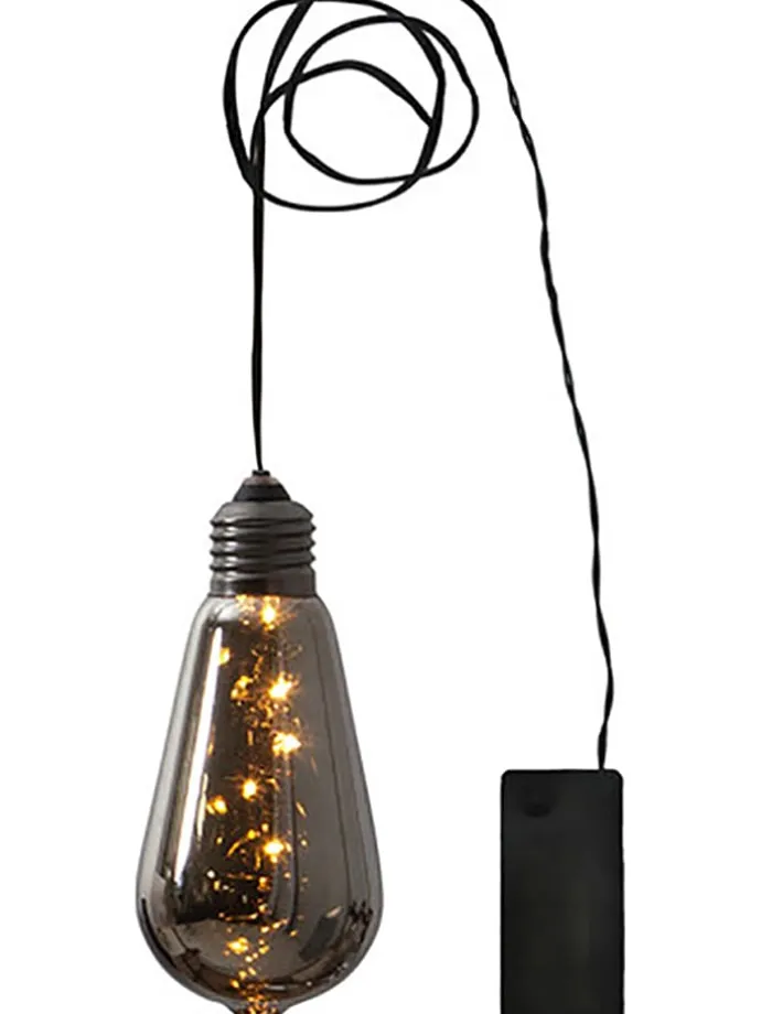 LED-Dekohänger "Glow" in Grau