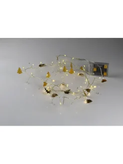 LED-Dekoleuchte "Baum" in Gold - (L)200 cm