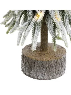 LED-Dekoleuchte ''Christmas Tree'' in Grün/ Weiß - (L)36 cm