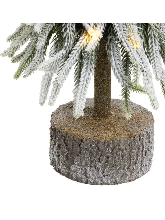 LED-Dekoleuchte ''Christmas Tree'' in Grün/ Weiß - (L)36 cm