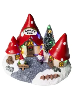 LED-Dekoleuchte ''Gnome Pub'' in Bunt - (B)22 x (H)16,2 x (T)17 cm