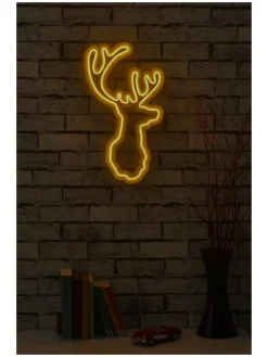 LED-Dekoleuchte in Gelb - (L)50 x (B)28 cm