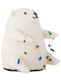 LED-Dekoleuchte in Weiß - (B)14 x (H)15 x (T)12 cm