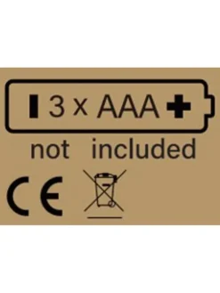 LED-Dekoleuchte in Weiß - (B)14 x (H)15 x (T)12 cm