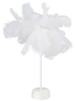 LED-Dekoleuchte in Weiß - (H)30 x Ø 9 cm