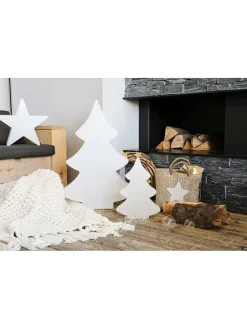 LED-Dekoleuchte "Shining Tree Mini" in Weiß - (H)40 cm