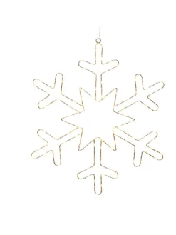 LED-Dekoleuchte ''Snowflake'' - EEK G (EEK A bis G) - (L)48 x (B)46,5 cm