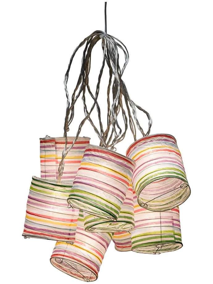 LED-Dekolichterkette in Bunt