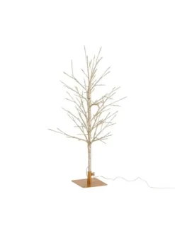 LED-Dekoobjekt in Gold - (B)34 x (H)59 x (T)30 cm