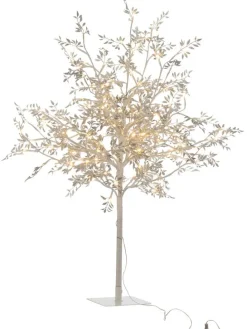 LED-Dekoobjekt in Silber - (B)60 x (H)100 x (T)60 cm