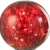 LED-Dekoobjekt "Kugel" in Rot - (H)20,5 x Ø 20,5 cm